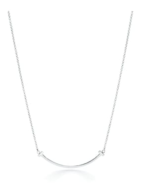 TIFFANY & Co. Anhänger TIFFANY T SMILE aus 18 Karat Weißgold