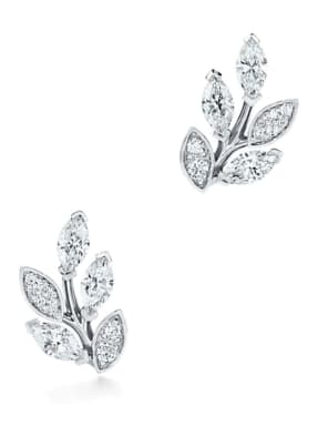 TIFFANY & Co. Ohrringe TIFFANY VICTORIA® aus Platin mit Diamanten