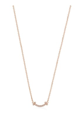 TIFFANY & Co. Anhänger TIFFANY T SMILE aus 18 Karat Roségold