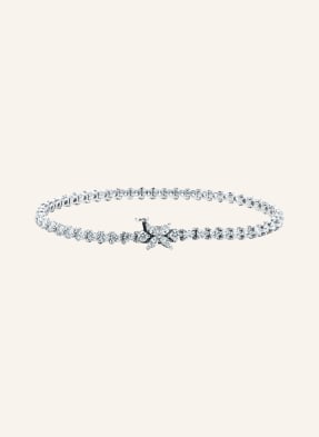 TIFFANY & Co. Einreihiges Armband TIFFANY VICTORIA® aus Platin mit Diamanten