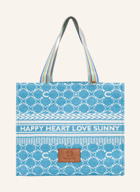 CODELLO Shopper LOGO-SHOPPER FÜR STADT UND STRAND AUS CANVAS