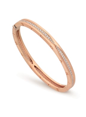 BVLGARI Armband B.ZERO1 aus 18 Karat Roségold und Diamanten