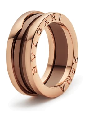 BVLGARI Ring B.ZERO1 aus 18 Karat Roségold und Keramik