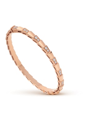 BVLGARI Armband SERPENTI aus 18 Karat Roségold und Diamanten