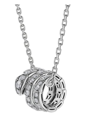 BVLGARI Ketten SERPENTI HALSKETTE aus 18 Karat Weißgold