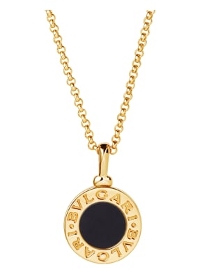 BVLGARI Halskette BVLGARI BVLGARI aus 18 Karat Gelbgold mit Onyx