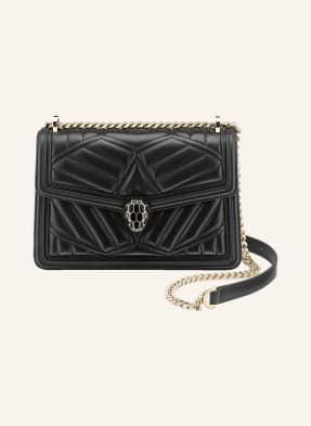BVLGARI Schultertasche SERPENTI DIAMOND BLAST aus Nappaleder