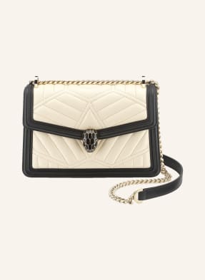 BVLGARI Schultertasche SERPENTI DIAMOND BLAST aus Nappaleder
