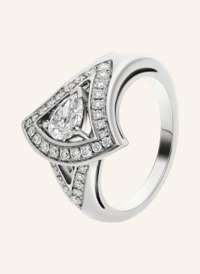 BVLGARI Ring DIVAS’DREAM aus 18 Karat Weißgold und Diamanten