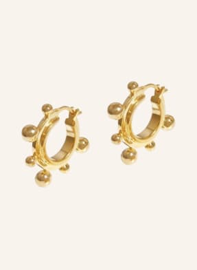 MISSOMA Ohrringe GOLD SMALL SPHERE HOOPS by GLAMBOU