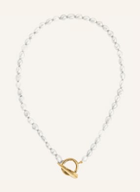 MISSOMA Kette BAROQUE PEARL CLAW T-BAR NECKLACE by GLAMBOU
