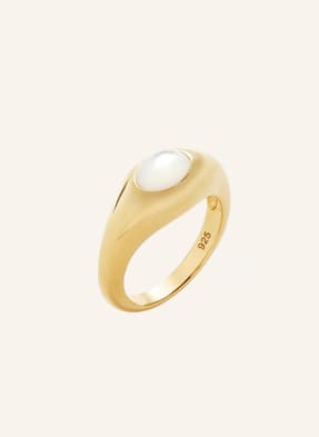 MISSOMA Ring MOTHER OF PEARL ORGANIC STONE RING by GLAMBOU