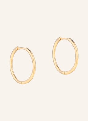 OHH LUILU Ohrringe SOLID HOOPS MAXI  by GLAMBOU