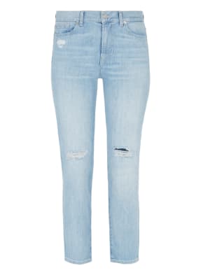 7 for all mankind Straight Jeans THE STRAIGHT CROP