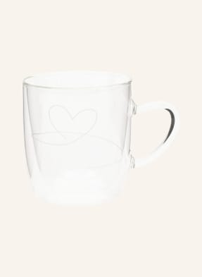 RIVIÈRA MAISON Tee-/Kaffeeglas WITH LOVE