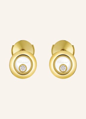 Chopard Ohrring HAPPY DIAMONDS ICONS Ohrringe aus 18 Karat Gelbgold und Diamanten
