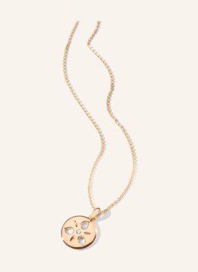TAMARA COMOLLI Halskette SAND DOLLAR aus 18 Karat Roségold mit Diamanten