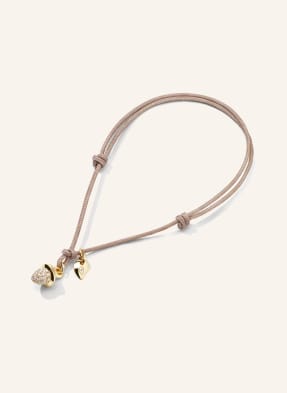 TAMARA COMOLLI Armband MYMIKADO aus 18 Karat Gelbgold mit Diamant Pavé