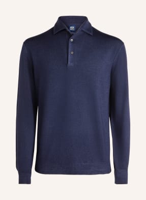 BOGGI MILANO Strick-Poloshirt Regular Fit