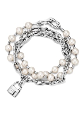 TIFFANY & Co. Armband TIFFANY CITY HARDWEAR aus Sterlingsilber mit Süßwasserperlen