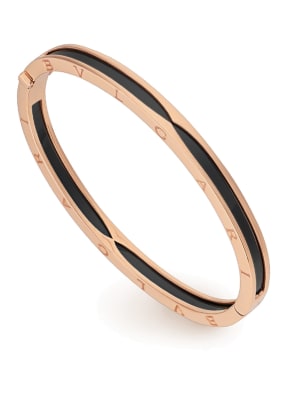 BVLGARI Armband B.ZERO1 aus 18 Karat Roségold und Keramik