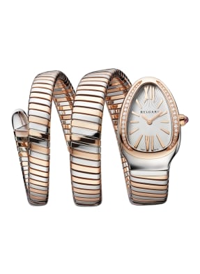 BVLGARI Uhr SERPENTI TUBOGAS aus 18 Karat Roségold
