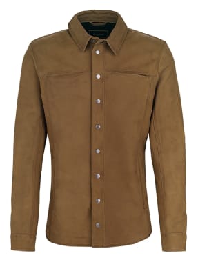 tigha Lederhemd TENNER Slim Fit