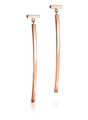 TIFFANY & Co. Ohrringe TIFFANY T aus 18 Karat Roségold