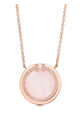 TIFFANY & Co. Anhänger TIFFANY T CIRCLE aus 18 Karat Roségold mit Diamanten
