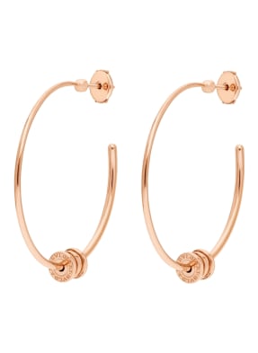 BVLGARI Ohrring B.ZERO1 aus 18 Karat Roségold und Karneol