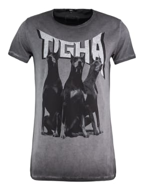 tigha Printshirt BLACK DOGS WREN Regular Fit
