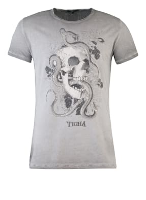 tigha Printshirt TATTOO SKULL WREN Regular Fit