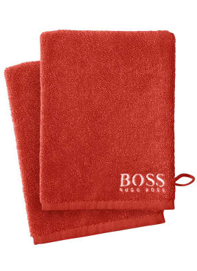 BOSS Waschhandschuh im Set PLAIN 4-tlg.
