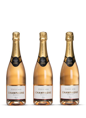 Feinkost Böhm Champagner MANDOIS ROSÈ 0,75L (3er Bundle)