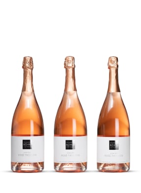 Feinkost Böhm Schaumwein SEKT ROSÈ 1,5L (3er Bundle)