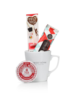 Feinkost Böhm Geschenktasse SCHOKO
