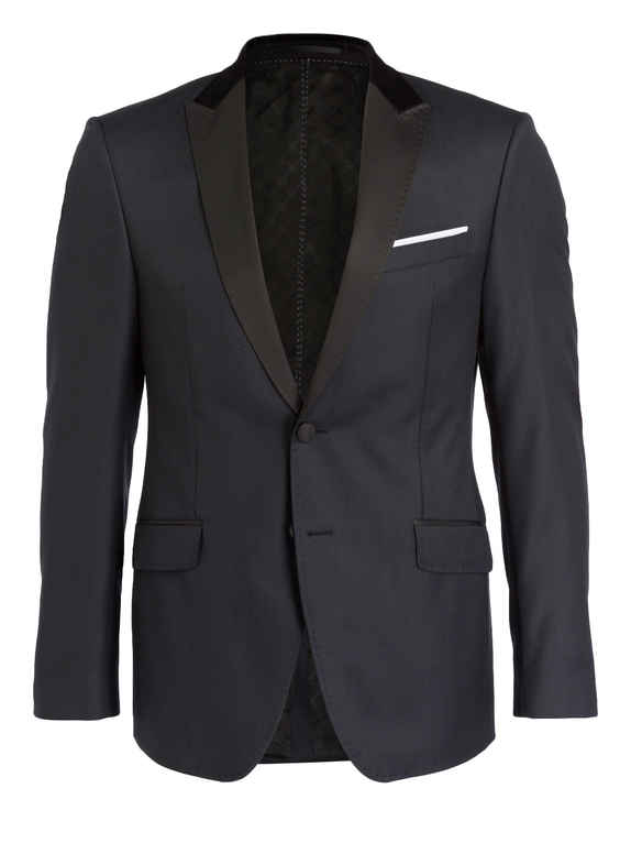 Lito Angels Smoking Anzug Set Für Jungen - 5-teilig Im Navy/Schwarz Design