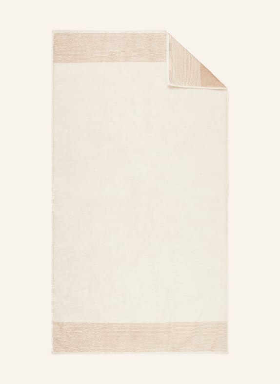 Cawö Duschtuch CREME / TAUPE
