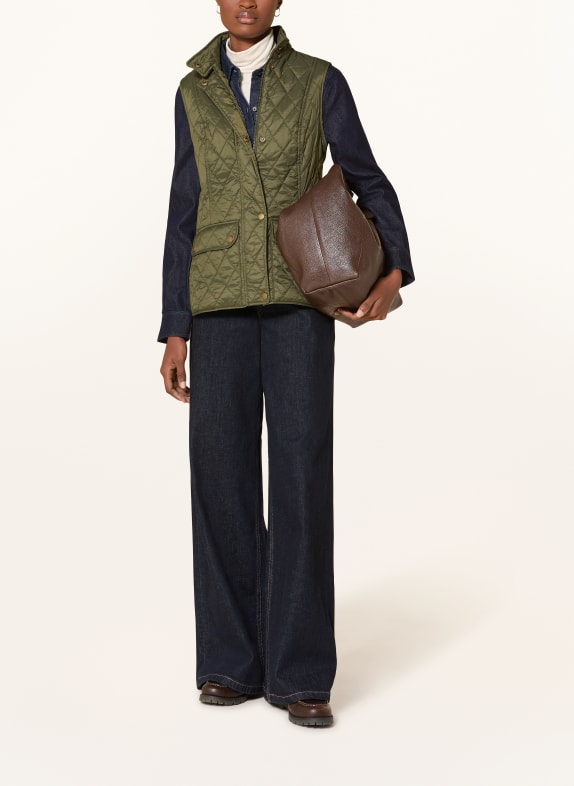 Barbour Steppweste OTTERBURN OLIV