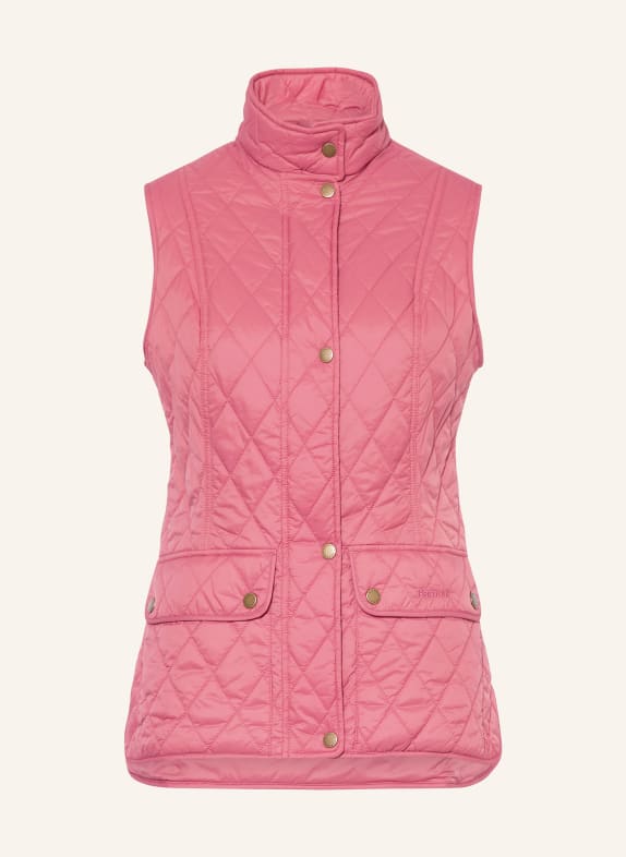 Barbour Quilted vest OTTERBURN DUSKY PINK