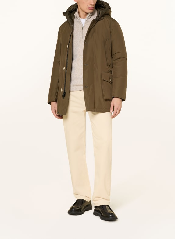 WOOLRICH Donsparka ARCTIC DONKERGROEN