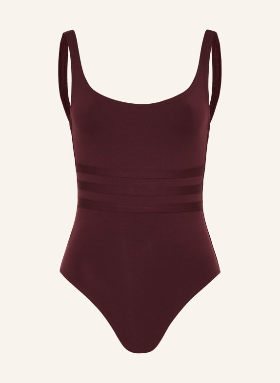 ERES Badeanzug ASIA DUNKELROT