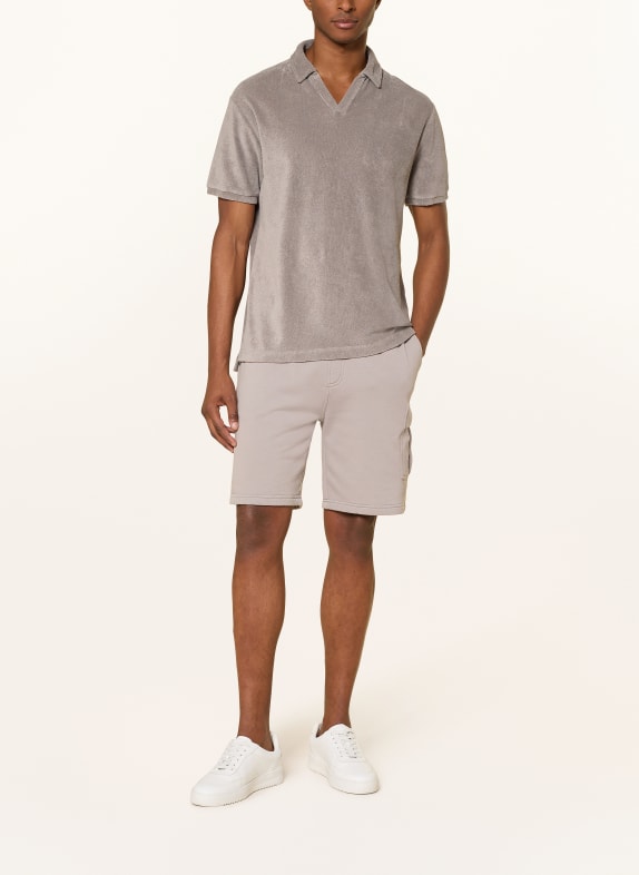 Juvia Frotté-poloskjorte GRÅ