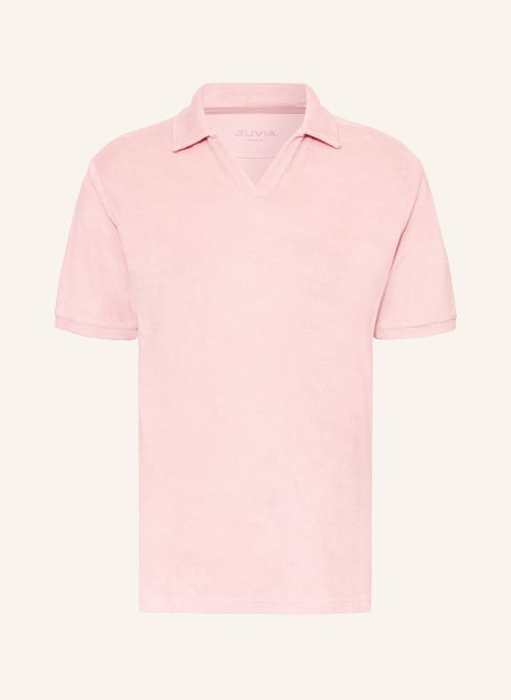 Juvia Frottee-Poloshirt ROSÉ