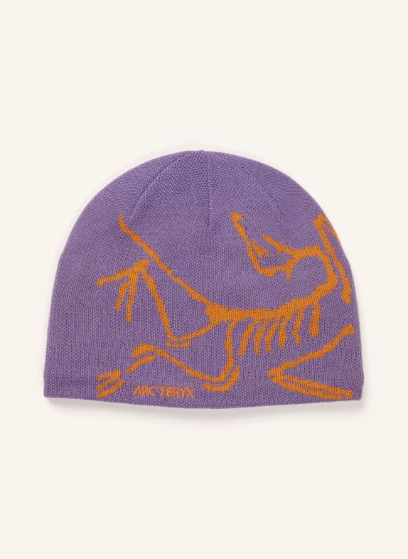 ARC'TERYX Hat BIRD HEAD TOQUE LIGHT PURPLE / NEON ORANGE