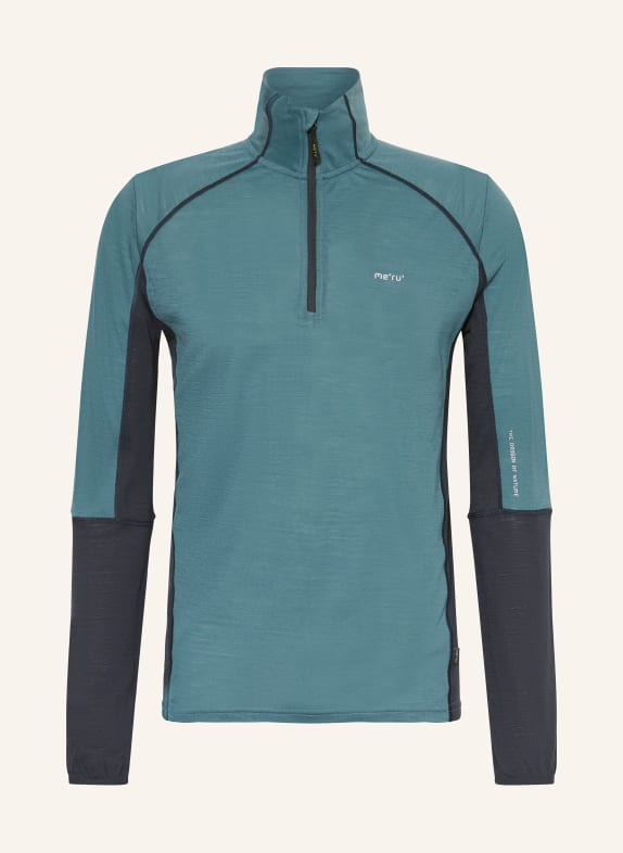 me°ru' Warstwa środkowa SLAGELSE z dodatkiem wełny merino PETROL