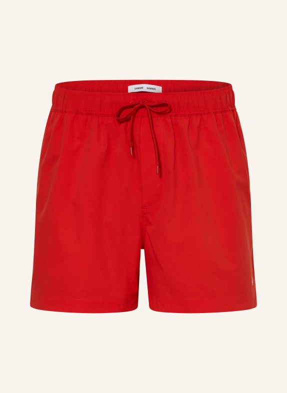 SAMSØE  SAMSØE MOSES swim shorts RED
