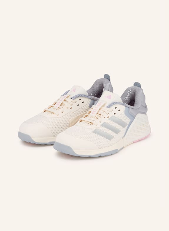 adidas Fitnessschuhe DROPSET 3 TRAINER WEISS / ROSA / GRAU