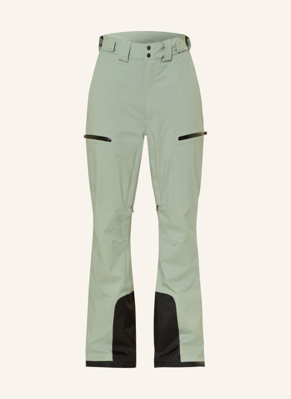 THE NORTH FACE Spodnie narciarskie CHAKAL MIĘTOWY / CZARNY