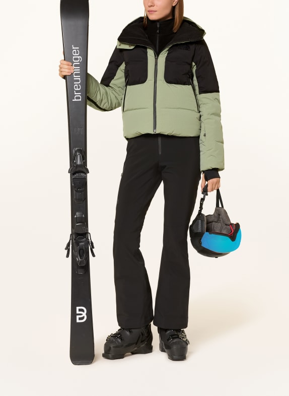 THE NORTH FACE Dons ski-jas COLD SPELL LICHTGROEN / ZWART